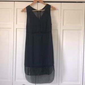 ASTR navy and black dress
